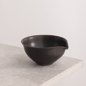 Japanese Black Ceramic Gong Dao Bei 175ml