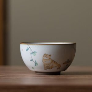 Cat Tea Bowl 120ml