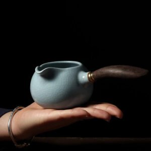 Sky Blue Ru Kiln Porcelain Gong Dao Bei 200ml