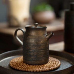 Japanese Iron Rust Glaze Tea Pot 175ml