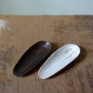 Handmade Coarse Pottery Tea Spoon