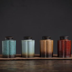 Tea Coffee And Sugar Canister Set Tea Canister