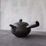 Black Ceramic Kyusu Teapot  500ml