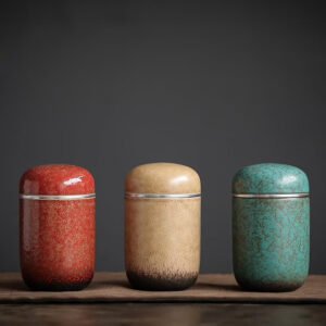 Tea Set Tin Tea Canister