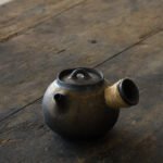 Gilded Ceramic Kyusu Teapot 200ml