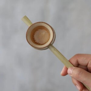 Small Bamboo Tea Strainer Handmade Tea Strainer