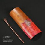 Purple Copper with Silver Plating Tea Spoon