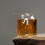 Square Hammered Texture Glass Gong Dao Bei 240ml