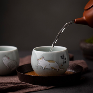 Cute Cat Tea Bowl 110ml