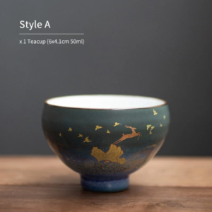 Deer Tea Bowls 50ml