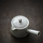 White Porcelain Kyusu Teapot 150ml