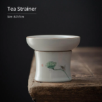 Ru kiln Lotus Tea Strainer