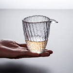 Japanese Glacier Pattern Glass Tea Pitcher 170ml