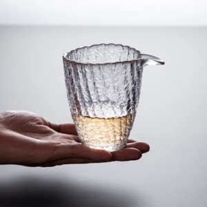 Japanese Glacier Pattern Glass Tea Pitcher 170ml