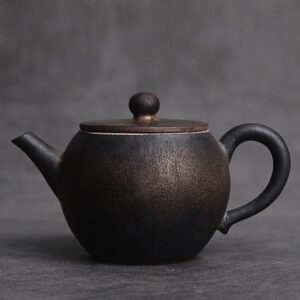 Black Japanese Tea Pot 150ml