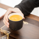 Black Porcelain Tea Cup 200ml