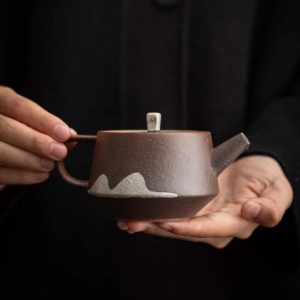 Ceramic Faraway Mountain Tea Pot 180ml