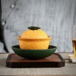 Ceramic Orange Gaiwan 140ml