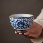 Chinese Blue and White Porcelain Tea Cup 130ml
