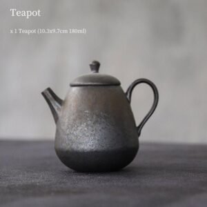 Chinese Iron Rust Glaze Tea Pot 180ml
