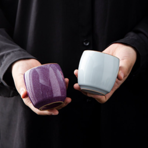Chinese Jun Kiln Ceramic Tea Cup 120ml