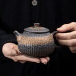 Gilded Iron Glaze Tea Pot 250ml