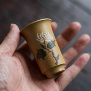 Hand Painted Zisha Tea Cup 50ml