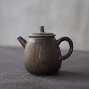 Iron Rust Glaze Ceramic Tea Pot 175ml