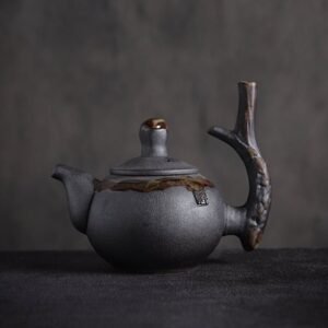 Japanese Black Clay Tea Pot 240ml