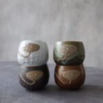 Japanese Porcelain Lotus Tea Cup 130ml