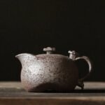 Modern Iron Rust Glaze Tea Pot 220ml