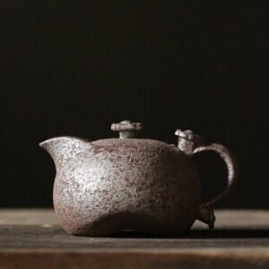 Modern Iron Rust Glaze Tea Pot 220ml
