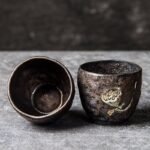 Set of 2 Clay Lotus Tea Cup 100ml
