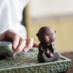 full collection set of cute little monk zisha tea pets