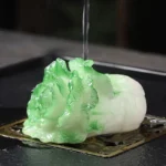 color changing cabbage tea pet lucky feng shui gongfu tea accessory