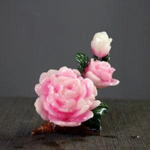 full set of color changing flower tea pets lotus peony rose heat reactive