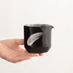 full product view of 150ml handcrafted wabi-sabi ceramic tea pitcher
