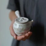 Handmade ceramic kyusu teapot 150ml main product shot