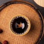 handcrafted jian zhan maple kiln change tea cup 100ml overall view