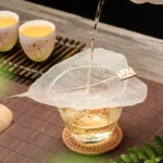 natural bodhi leaf loose leaf tea strainer main product view