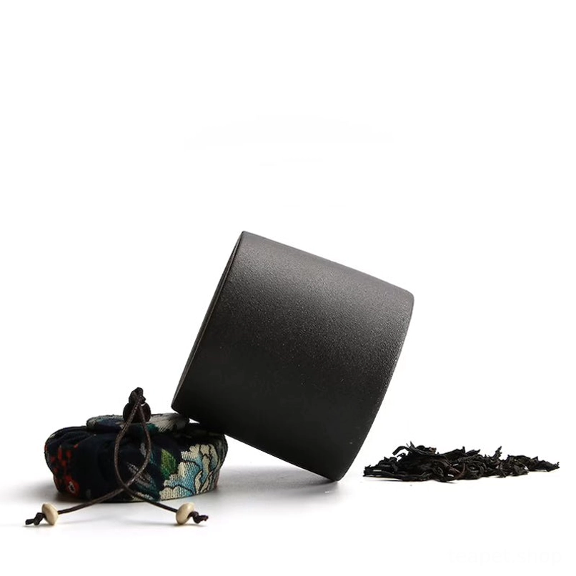 mini ceramic tea jar perfect for travel and outdoor tea