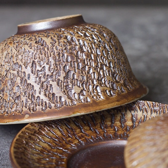 portable mini gaiwan tea set for travel use