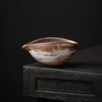 230ml handcrafted wabi-sabi ceramic fairness cup full view