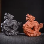 handcrafted yixing zisha purple clay dragon tea pet for gongfu tea table